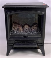 "Electralog" heater, faux logs, 12.5" x 17.5" x