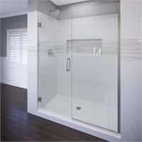 Celesta Shower Door & Panel 58-1/16-59"W x 72"H