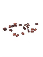 Red Garnet gemstones