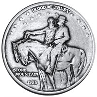 1925 Stone Mountain Half Dollar NICELY CIRCULATED