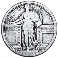 1917 TY1 Standing Liberty Quarter NICELY CIRC