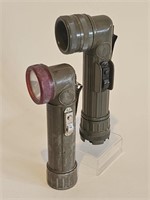 VTG MILITARY AND BOYSCOUTS FLASHLIGHTS-COOL SET