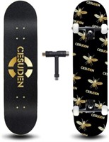 ANDRIMAX Skateboard Complete Skateboards for Begin