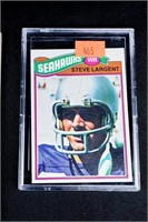 Steve Largent 1977 Topps card #177