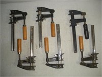 (6) 6 inch Bar Clamps