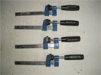 (4) Rockler Bar Clamps  6 inch