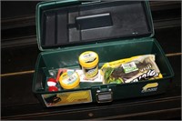 FISHING TACKLE BOX AND CONTENTS