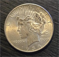 1934-P Peace Dollar