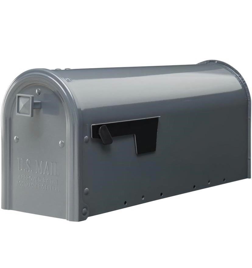 $50 Gibraltar Edson mailbox gray steel