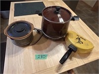 Westbend Warming Pot & Rival Slow Cooker