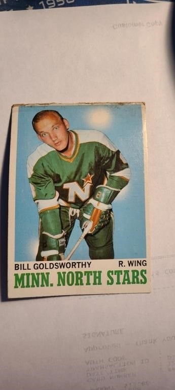 Bill Goldworthy Hockey Card