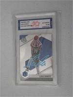 LUKA DONCIC AUTHENTIC AUTO SPORTS CARD FSG GRADED