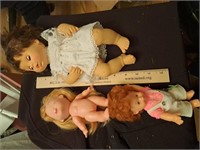 1960's BRAT doll, 2 other dolls