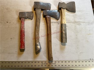 Hatchets, one is a plum!