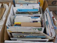 quantity of postcards