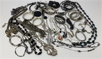 Silver Toned Costume Jewelry