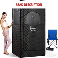 READ!! COSVALVE Full Size Portable Steam Sauna Kit