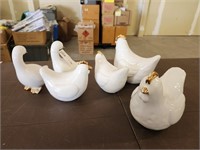 Ceramic Chickens & Geese