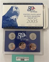 2005 US Mint Quarters Proof Set