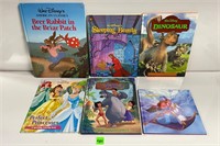 Vtg Variety Disney Books Sleeping Beauty Aladdin