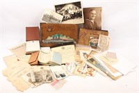 MIXED WWI & WWII LITERATURE PHOTOGRAPHS CARDS ETC.