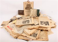 LARGE LOT OF MOSTLY WWII & 20TH CENTURY DOCUMENTS