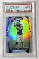 2017 Panini Prizm Mitchell Trubisky RC #209 PSA 10