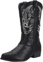 SheSole Women's Wide Calf Cowboy Boots