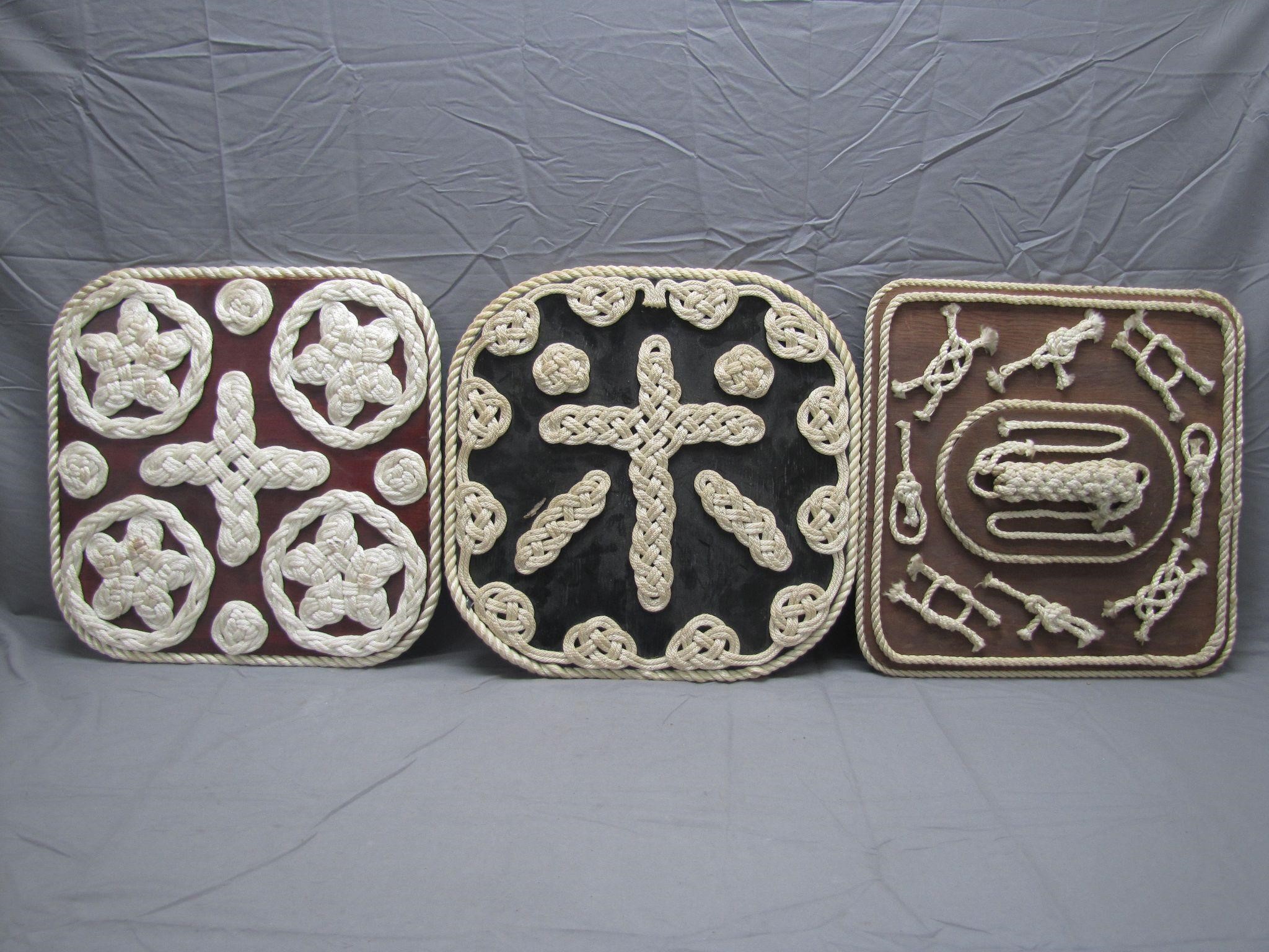 3 Knotwork Art Home Decor Pieces