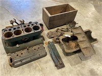 Ford Model A Flathead Motor & Parts w/Crate