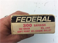 (19) 300 Savage Ammo