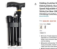 Folding Crutches for The Elderly,Elderly Aluminum
