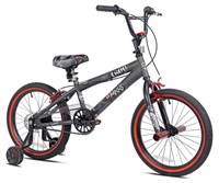 B3816  Kent Abyss Freestyle BMX Bike 18 Charcoa