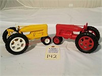 Vintage Product Miniature Farmall M Yellow and