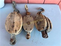 Wooden Pulleys