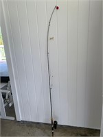 VINTAGE FISHING POLE AND REEL