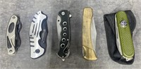 (L) Lot Of 5 Pocket Knifes: Sheffield,