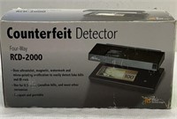 Counterfeit Detector Four-Way RCD-2000