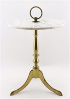 Brass & Marble Pastry (?) Display Stand