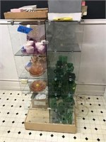 Glass double display rack. (rack only)