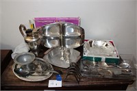 Mixed Silverplate and servers