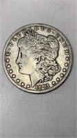 1891-O Morgan silver dollar