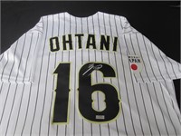 Shohei Ohtani Signed Jersey Heritage COA