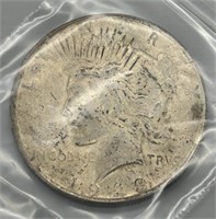 1923 Peace Dollar - 90% Silver
