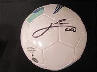 Lionel Messi Signed Soccer Ball Heritage COA