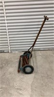 Vintage reel push mower