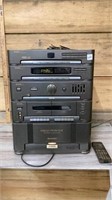 Sharp 5 disc stereo system