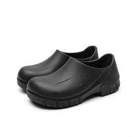 R101  LIPROFE Non Slip Men's Shoes, Black 9.5