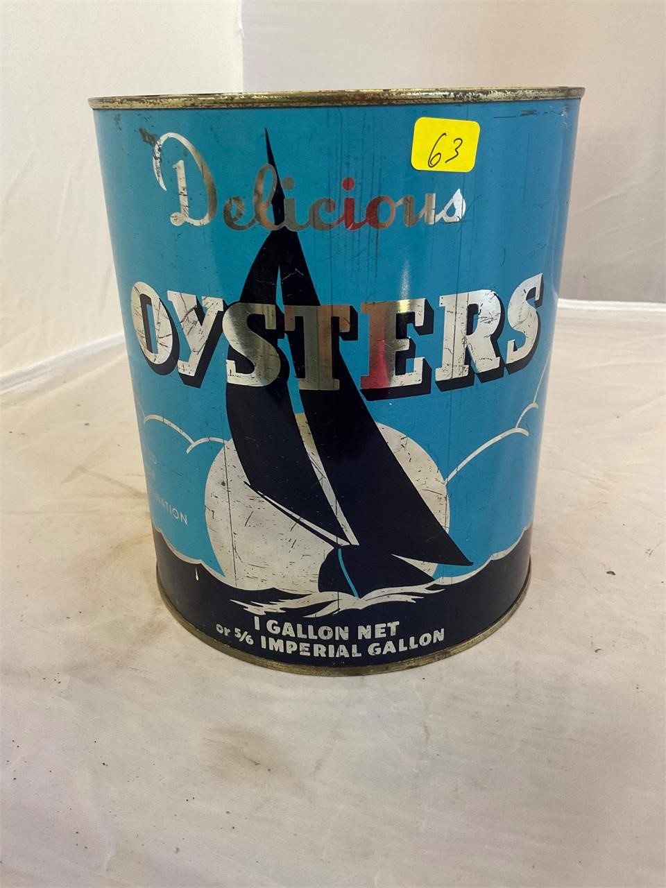 Cornwell Seafood VA88 Irvington Va Gallon Oyster