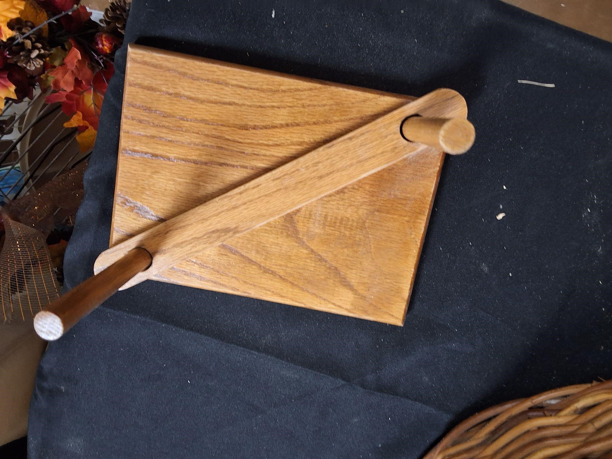 Wooden napkin holder